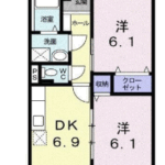 高知市西久万　ハイツ・林　103 画像1